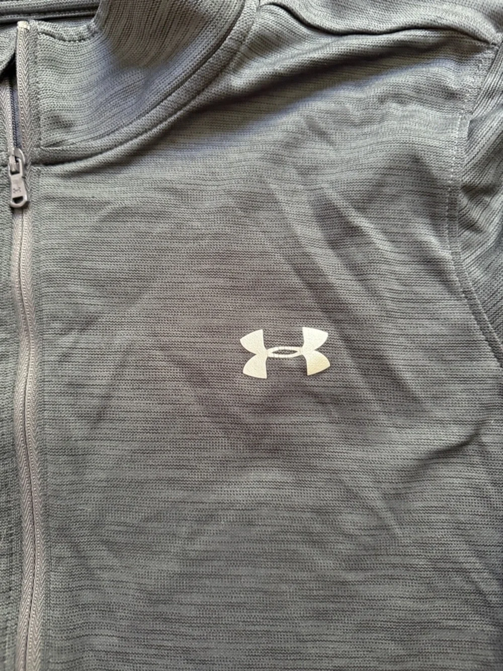 Under Armour Charcoal Gray Quarter-Zip Performance Pullover Women’s Large